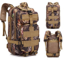 30L Tactical Backpack Survival Camo Molle Bag For Men