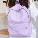 Stylish Waterproof Nylon Backpack for Women Travel Bag