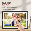 Frameo 10.1 Inch WiFi Digital Picture Frame with 32GB Storage