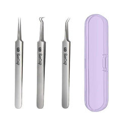 Precision Blackhead Removal Set: Clear Skin Needle Tweezers Kit