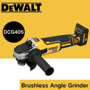 DEWALT DCG405 Cordless Brushless Angle Grinder For Metal Cutting