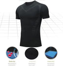 Men's Ionic Shaping Vest Ice-Silk Slimming Vest Body Shaper