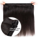 Premium Brazilian Straight Human Hair Bundle with Lace Frontal