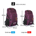 80L 50L Outdoor Backpack Men's Women's Travel Rucksack