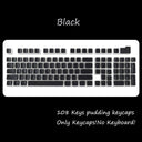 Enhanced Gaming Pudding Keycaps Dual-Color Backlit Set