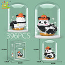 Cute Panda Micro Building Blocks: Creative DIY Animal City Toy  ourlum.com 19-1 no box  