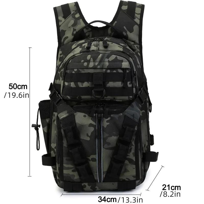 Fishing Box Rod Large-capacity Fishing Backpack Carp Fishing Accessories Fishing Tackle Backpack Tactical Camping Travel Bag  ourlum.com   