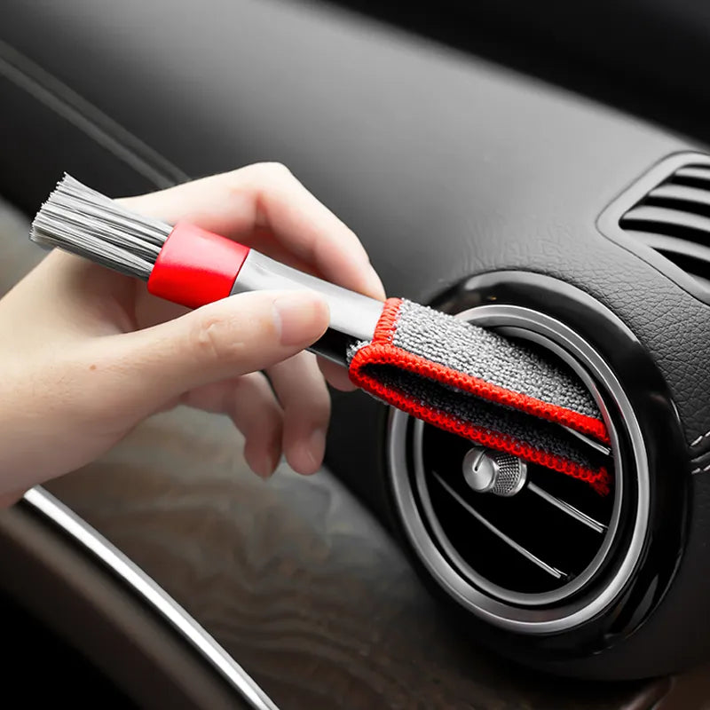 Car Interior Cleaning Brush: Upgrade Your Car Air-Conditioner Outlet Tool  ourlum.com   