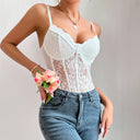 Lace Waist Trainer Bodysuit - Summer Shapewear for Stunning Curves & Comfort