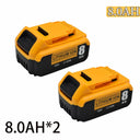 18V High-Capacity Lithium Battery for DeWalt Tools 5Ah