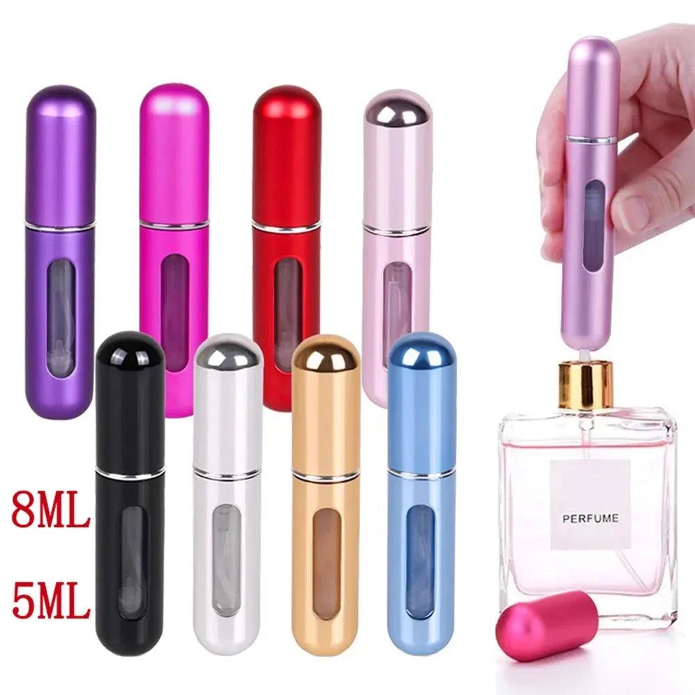 Mini Perfume Atomizer: Travel-Sized Fragrance Spray Bottle 8ml/5ml  ourlum.com   