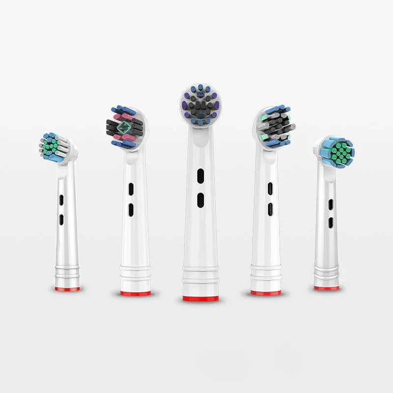 Electric Toothbrush Head Replacement Soft Bristles Tooth Brush Heads Personal Hygiene Clean Brushes Head For Oral B Home Travel