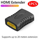 4K HDMI Female To Female Converter: Enhanced Viewing Experience  ourlum.com 1 PCS  