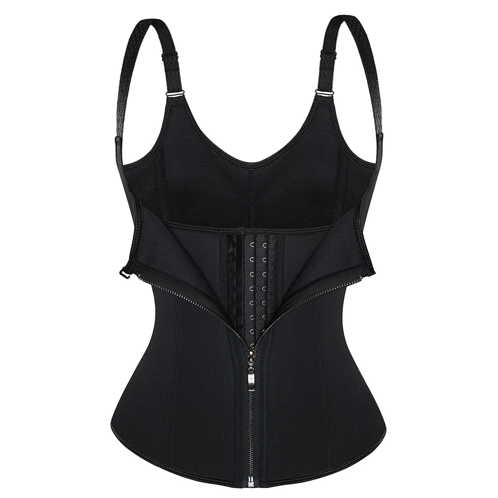 Adjustable Neoprene Sweat Waist Trainer Corset for Women - Comfort & Style