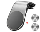 Magnetic Car Phone Holder: Enhanced Stability for Safe Driving  ourlum.com Silver Fixed Holder  