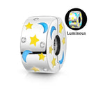 New 925 Silver Chameleon Glowworm Firefly Bead for Pandora