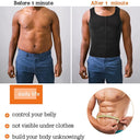 Men Body Shaper Sauna Heat Trapping Sweat Enhancing Vest