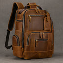 Hot Multifunction Fashion Men Backpack Large Leather Daypack