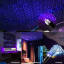 Mini LED Car Roof Star Night Lights Projector Light USB