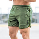 Men's Breathable Gym Workout Shorts for Bodybuilding Fit