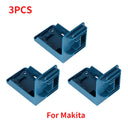 3/6 Pack Power Tool Battery Mount Holder 2 in 1 Stand Storage