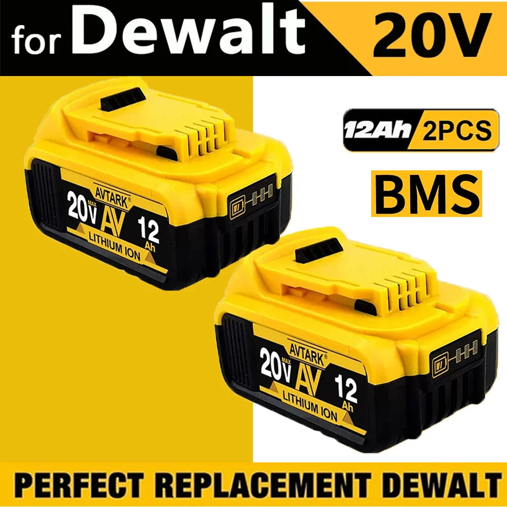 20V 8000mAh Dewalt Lithium-Ion Replacement Battery for Power Tools