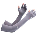 UV Solar Arm Sleeves Women Men Cycling Gloves Sun Protection