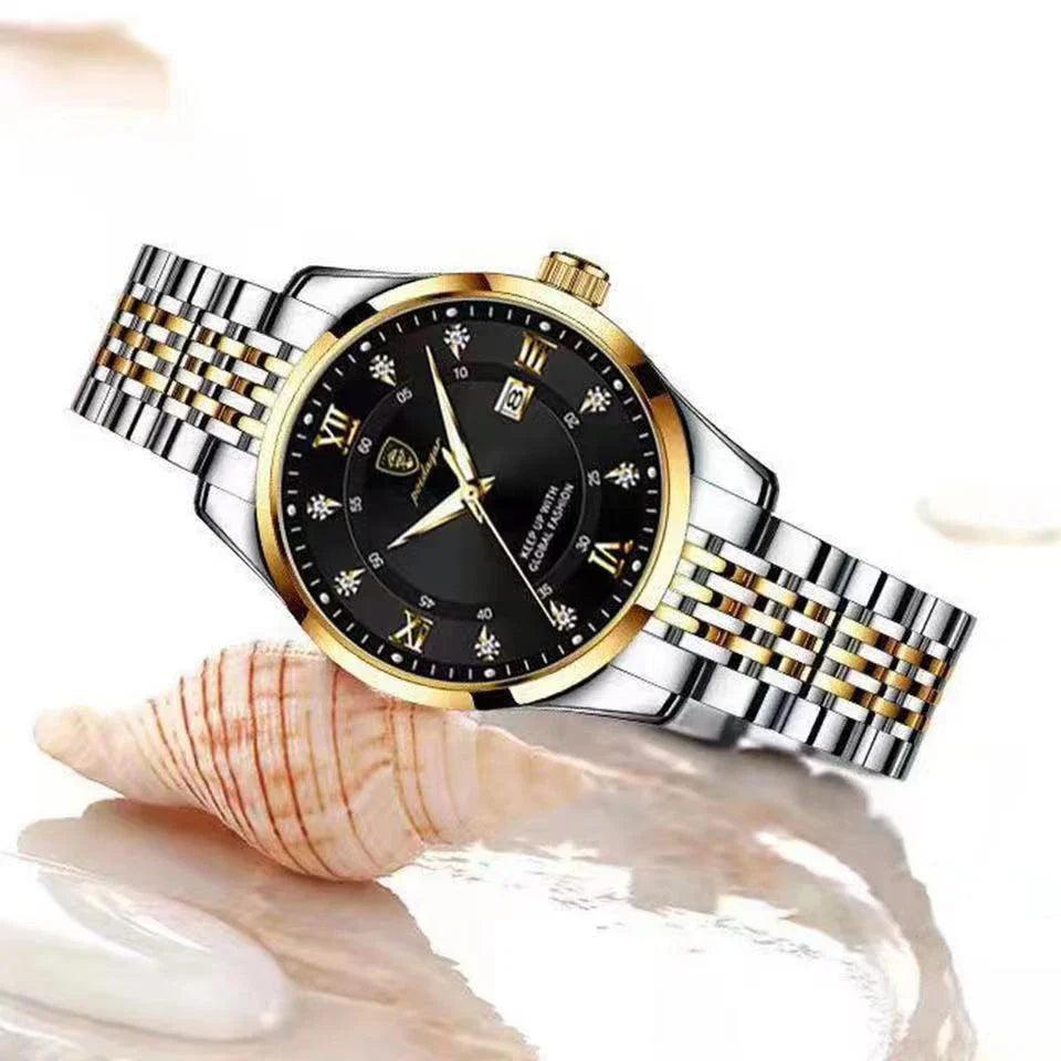 POEDAGAR Women's Luxury Quartz Watch: Elegant Waterproof Timepiece  ourlum.com   