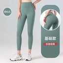 Sculpted Ribbed Yoga Leggings for Women - High Waist Tummy Control Workout Tights  ourlum.com turquoise XXXL 