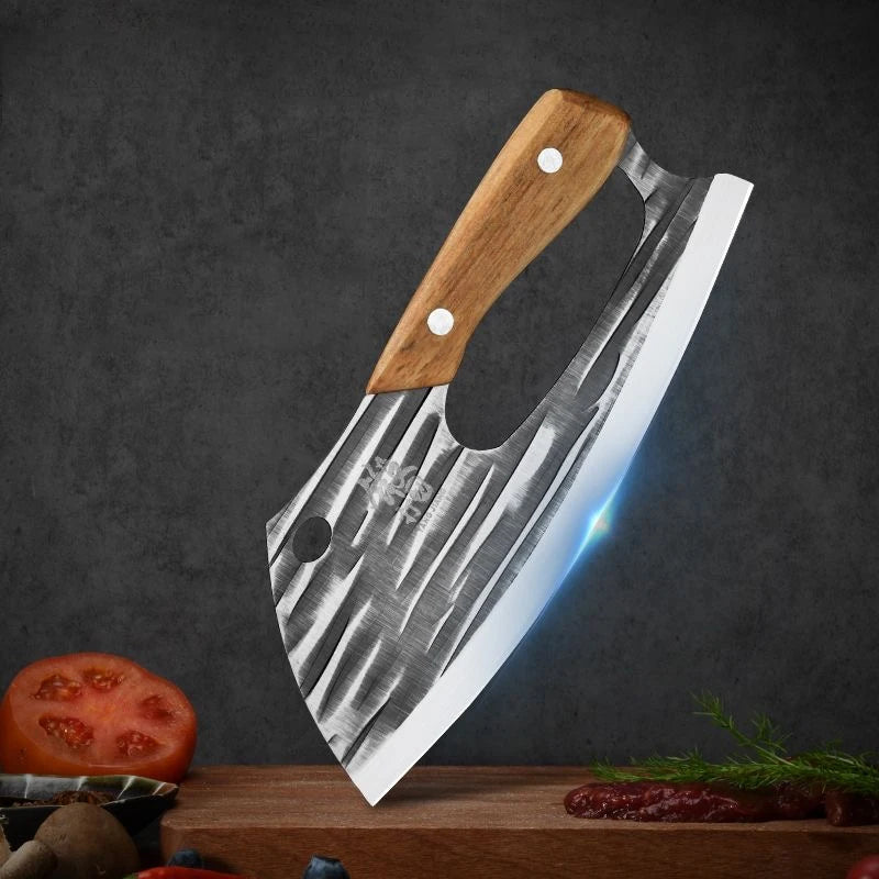 Multifunctional Stainless Steel Chef Knife for Kitchen Use