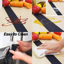 Flexible Silicone Stove Counter Gap Cover for Kitchen Use