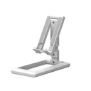 Foldable Phone Stand: Adjustable Holder for Tablets & Smartphones - Hands-Free Viewing & Ergonomic Design  ourlum.com T2 white  