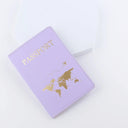 Passport Cover: Elegant World-Themed Travel Holder Gift