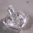 Iridescent Nail Glitter Sequins Sparkling Dust for Art Supplies