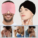 Migraine Relief Hat Gel Hot Cold Therapy Ice Cap Eye Mask