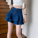 Denim Mini Skirts: Retro Charm and A-line Summer Elegance