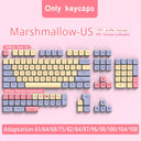 XDA Profile PBT Keycaps Upgrade Kit: Premium Quality for Mechanical Keyboards  ourlum.com Marshmallow-XDA-US  