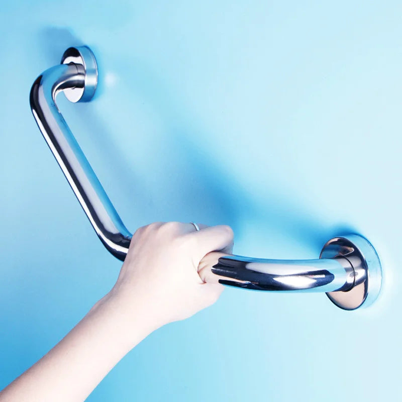 201/304 Stainless Steel Bathtub Arm Safety Handle Bath Shower Grab Bars Wall Mount Handle Grip Toilet Handrail for Bathroom ZM10