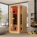 Luxury 2-4 Person Steam Sauna with 2300W Heater Home