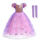 Enchanting Girls Princess Costume Collection - Perfect for Fairy-Tale Playtime!  ourlum.com DR17 Size 110 