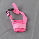 Adjustable Breathable Dog Muzzle: Small to Large Dogs Nylon Straps & Mesh - Control Barking, Various Sizes & Colors  ourlum.com Pink S 