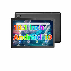 10.1" Android 10 Tablet with 4-Core CPU, IPS Display & Long Battery Life for Optimal Performance