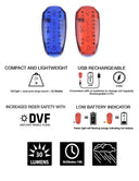 Compact Multi-Function LED Bicycle Taillights for Safety