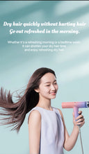 Beautiful Hair Dryer Gradient Color Low Noise Quick Drying