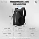 Versatile Waterproof Motorcycle Backpack and Helmet Bag