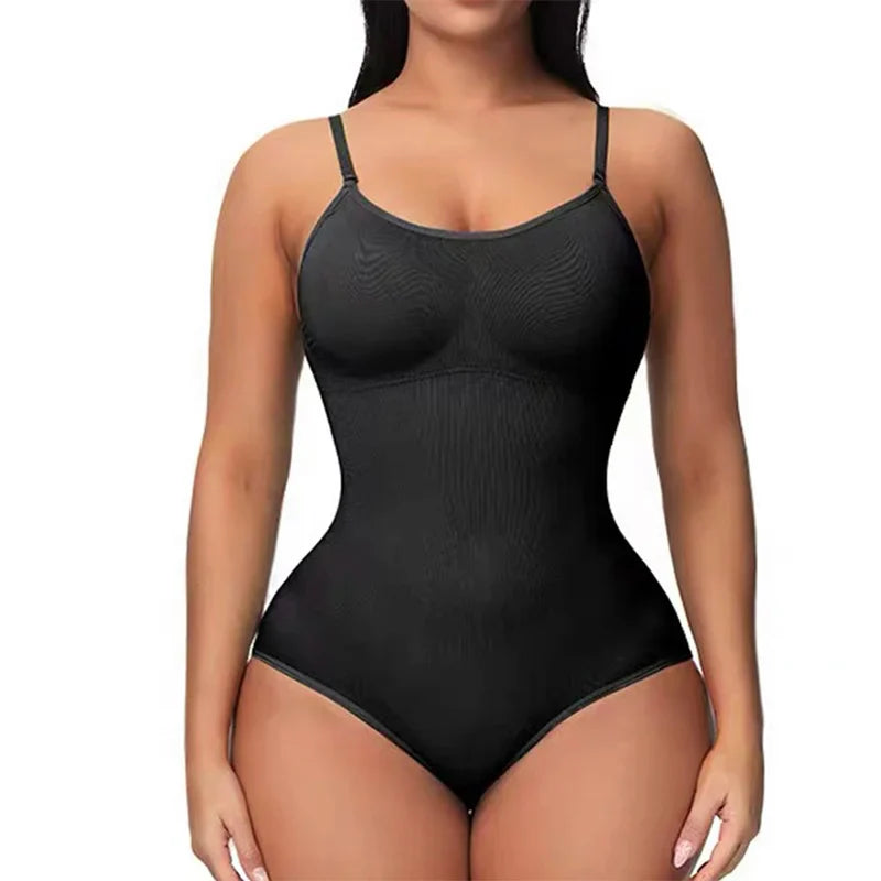 Seamless Tummy Control Bodysuit for Women - Comfortable Shapewear & Sculpting Support