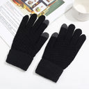 Autumn And Winter Gloves Plus Fleece Touch Screen Warm Gloves