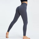 Seamless High Waist Nude Yoga Pants Women's Hip Lifting Fitness