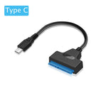 SATA to USB 3.0 Cable Up to 6 Gbps for 2.5 Inch SSD