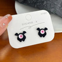 Kiss Jewelry Cute Monster Eyes Stud Earrings Trendy Kpop Fashion Gift